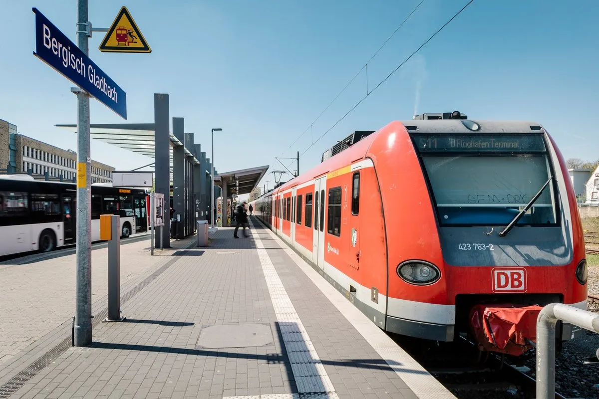 Mit der S-Bahn nach Köln