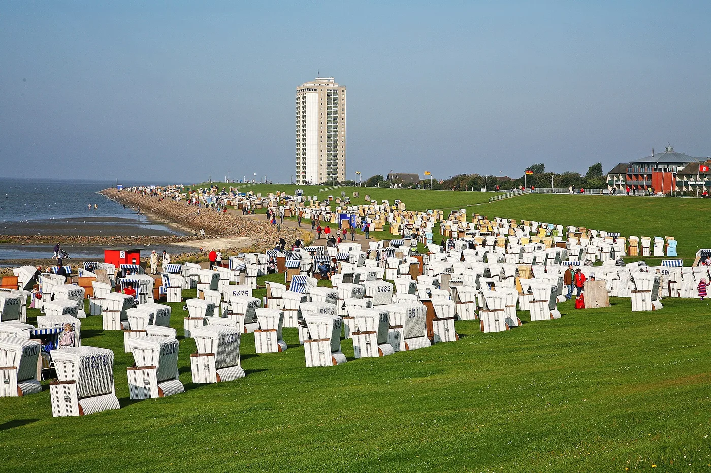 Strand ohne Sand in den Schuhen